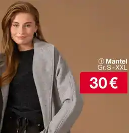 Woolworth Mantel Angebot