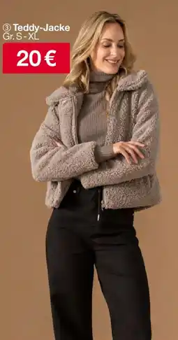 Woolworth Teddy-Jacke Angebot