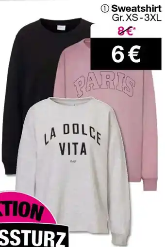 Woolworth Sweatshirt Angebot