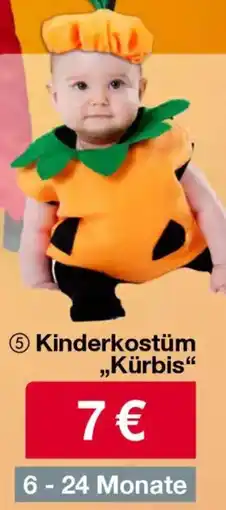 Woolworth Kinderkostüm „Kürbis" Angebot