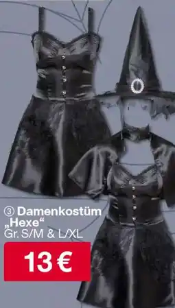 Woolworth Damenkostüm „Hexe" Angebot