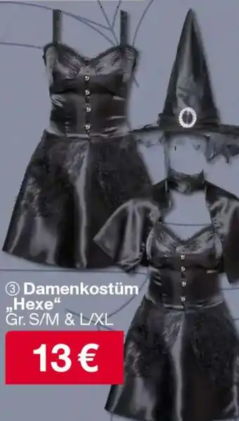 Woolworth Damenkostüm „Hexe" Angebot