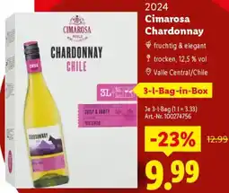 Lidl Cimarosa Chardonnay Angebot