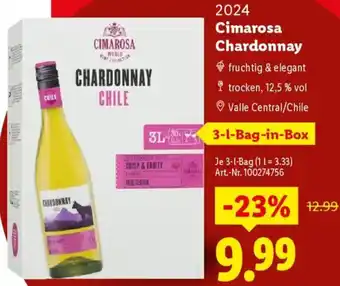 Lidl Cimarosa Chardonnay Angebot