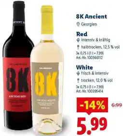 Lidl 8K Ancient Red oder White Angebot