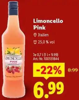 Lidl Limoncello Pink Angebot