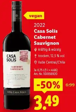 Lidl Casa Solís Cabernet Sauvignon Angebot