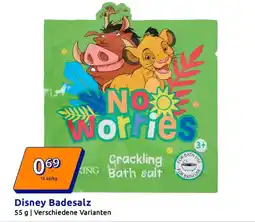 Action Disney badesalz Angebot