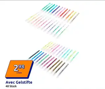 Action Avec gelstifte Angebot