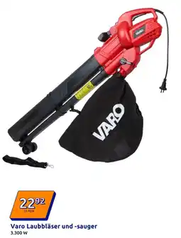 Action Varo laubbläser und -sauger Angebot