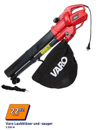 Action Varo laubbläser und -sauger Angebot