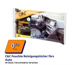 Action C&c automotive reinigungstücher fürs auto Angebot