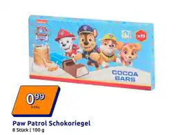 Action Paw patrol schokoriegel Angebot