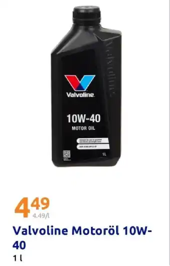 Action Valvoline motoröl 10w-40 Angebot