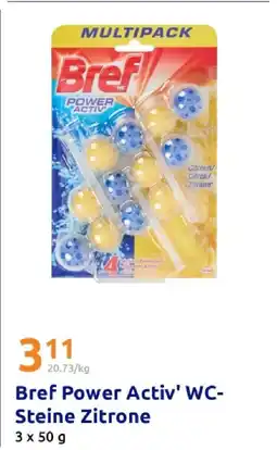 Action Bref bref power activ' wc-steine zitrone Angebot