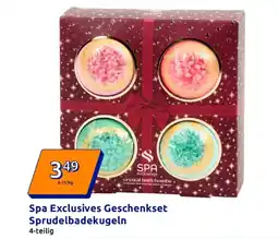 Action Spa exclusives geschenkset sprudelbadekugeln Angebot