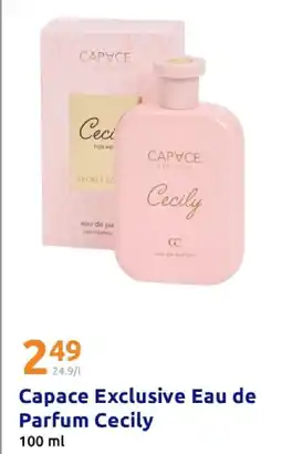 Action Capace exclusive eau de parfum cecily Angebot