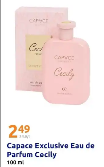 Action Capace exclusive eau de parfum cecily Angebot