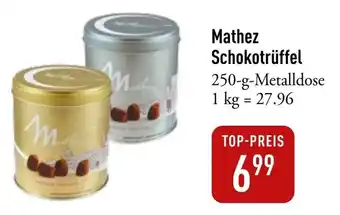 Galeria Markthalle Mathez Schokotrüffel Angebot