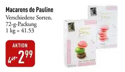 Galeria Markthalle Macarons de Pauline Angebot