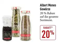 Galeria Markthalle Albert Menes Gewürze Angebot