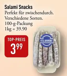 Galeria Markthalle Salami Snacks Angebot