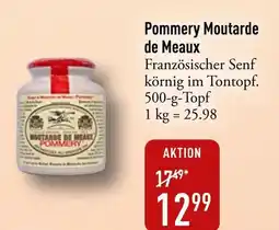 Galeria Markthalle Pommery Moutarde de Meaux Angebot
