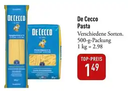 Galeria Markthalle De Cecco Pasta Angebot
