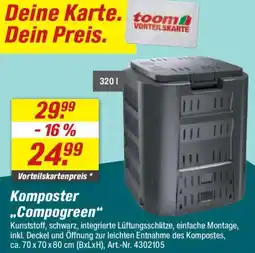 toom Baumarkt Komposter „Compogreen" Angebot