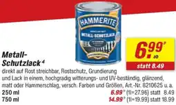 toom Baumarkt HAMMERITE Metall Schutzlack Angebot
