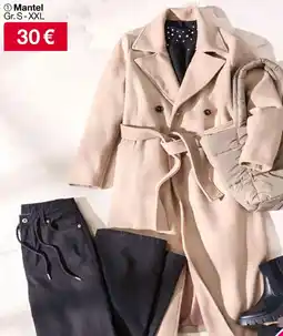 Woolworth Mantel Angebot