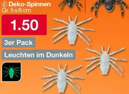 Woolworth Deko-Spinnen Angebot