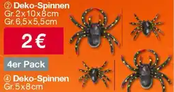 Woolworth Deko-Spinnen Angebot