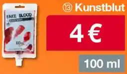 Woolworth Kunstblut Angebot
