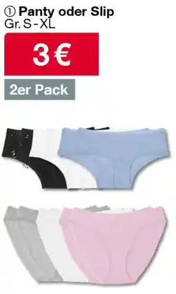 Woolworth Panty oder Slip Angebot