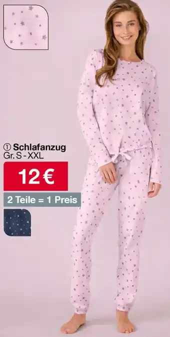 Woolworth Schlafanzug Angebot