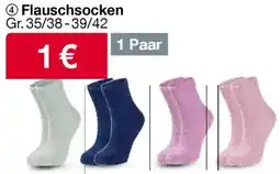 Woolworth Flauschsocken Angebot