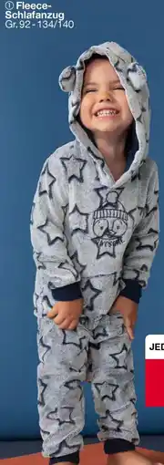 Woolworth Fleece Schlafanzug Angebot