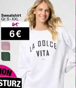 Woolworth Sweatshirt Angebot