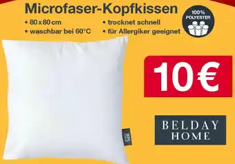 Woolworth Microfaser-Kopfkissen Angebot