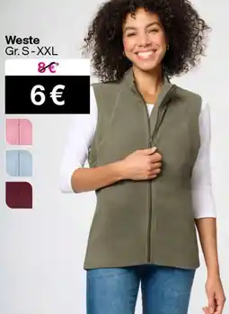 Woolworth Weste Angebot