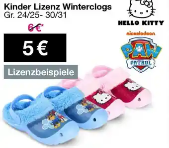 Woolworth Kinder Lizenz Winterclogs Angebot