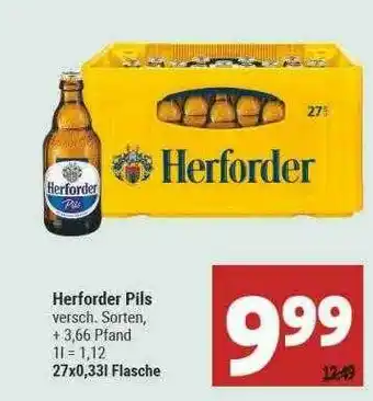 Marktkauf Herforder Pils Angebot