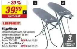 toom Baumarkt LEIFHEIT Bügeltisch Angebot