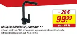toom Baumarkt Spültischarmatur „London" Angebot