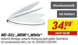 toom Baumarkt WC-Sitz ,,WOW"/,,White" Angebot