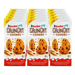 Netto Marken-Discount kinder Crunchy Cookies 136 g, 15er Pack Angebot