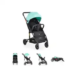 Netto Marken-Discount Moni Kinderwagen Buggy Colibri, faltbar, verstellbar, 5-Punkt-Gurt, ab 6 Monaten türkis Angebot