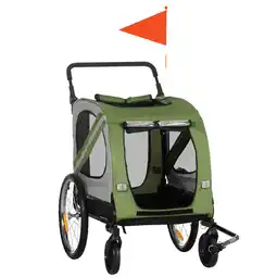 Netto Marken-Discount PawHut Hundeanhänger Stahl, Oxford-Gewebe Angebot