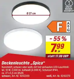 toom Baumarkt Deckenleuchte „Spica" Angebot